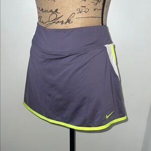 Nike Women's Purple Color-block Skirt